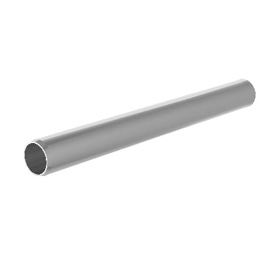 CANOTTO LISCIO IN ABS CROMATO- D. 26 X 250 mm- BONOM- pezzi 1