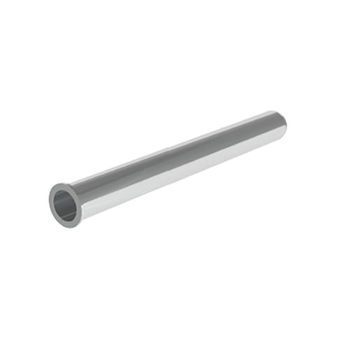 TUBO CON CARTELLA INOX- D. 32 X 200 mm- BONOM- pezzi 1