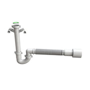 SIFONE FLESSIBILE PER LAVELLO CUCINA FLEXYBON- 11/2- BONOM- pezzi 1