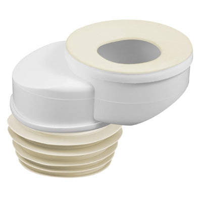 MANICOTTO PER W.C. BI-POWER ECCENTRICO 60 MM- Eccentrico 60 mm- BONOM- pezzi 1