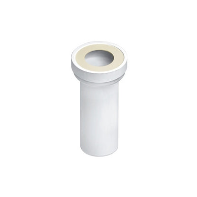 MANICOTTO DIRITTO PER W.C. TERMINALE LISCIO- Diam. 110- BONOM- pezzi 1