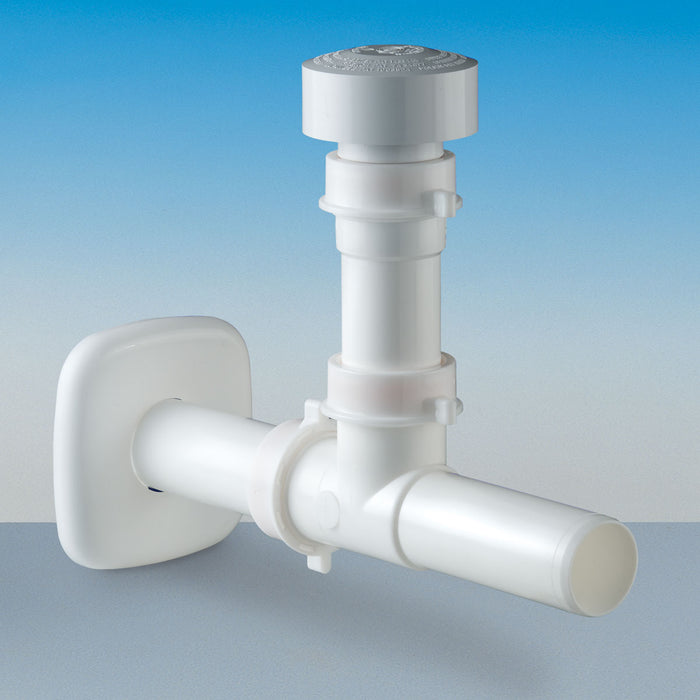 VALVOLA AUTOMATICA GLU GLU STOP PER CUCINA ANTIRIFLUSSO E ANTI RODITORE LIRA Ø40