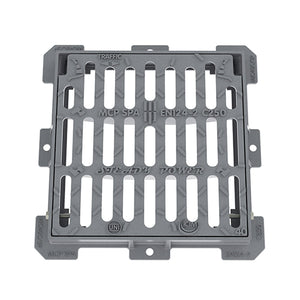 CADITOIA PIANA IN GHISA C250- cm 60 x 60- MCP- pezzi 1