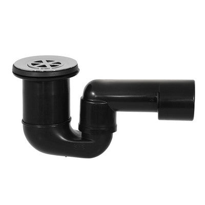 PILETTA DOCCIA CON SIFONE SNODATO PEHD- Griglia ottone D. 80- GHIDI- pezzi 1