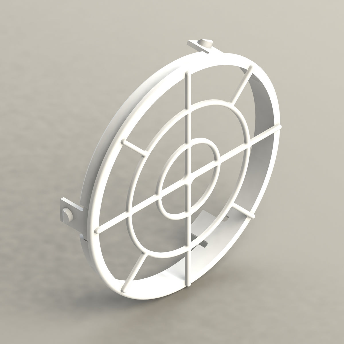 GRIGLIA ASPIRAZIONE D. 80 MM- Diam. 80 - Nylon Bianca- ESCLU- pezzi 1