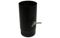 TUBO PORCELLANATO H.250 C/VALVOLA DI REGOLAZIONE SCARICO- Diam.130- A.L.A- pezzi 1