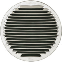 GRIGLIA TONDA IN METALLO CON MOLLE E RETE D.160-200 MM- Inox- FIRST- pezzi 1