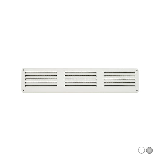 GRIGLIA DA SOVRAPPORRE IN METALLO CON RETE L. 300 X H. 60 MM- Bianco- FIRST- pezzi 1