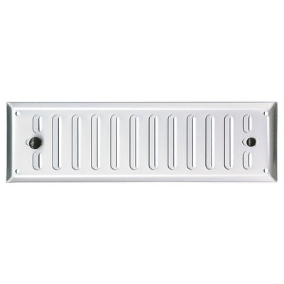 GRIGLIA RETTANGOLARE IN ALLUMINIO CON DOSATORE E POMELLINO METALLICO- Alluminio- FIRST- pezzi 1