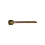 POZZETTO PER SONDA 1/2 GAS CONICO 10 CM PER UN BULBO- Diam. 7 x 8 mm.- CEWAL- pezzi 1