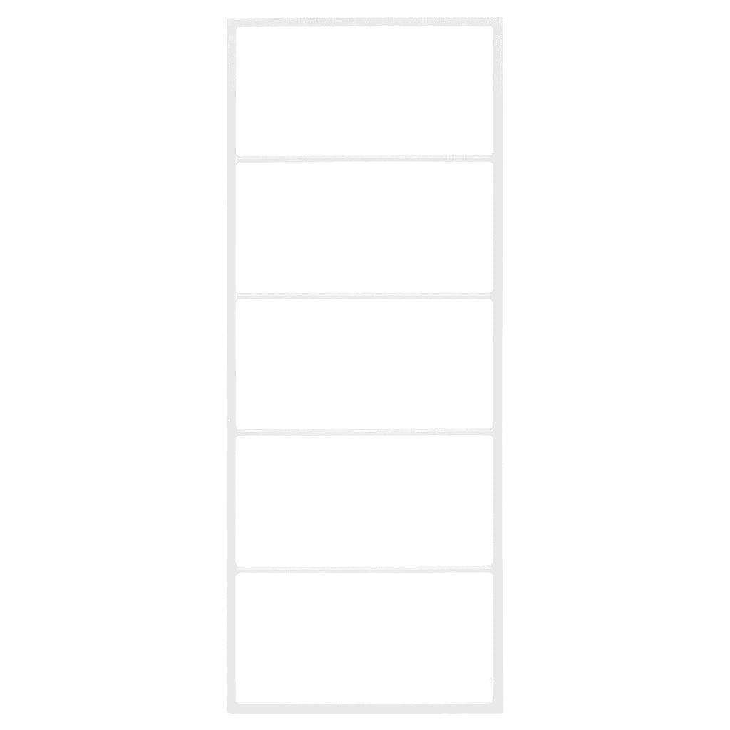Portasciugamani Bianco 45x10x115 cm Acciaio 336119