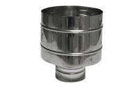 TERMINALE IN ACCIAIO A BOTTE- Diam. 180- DK- pezzi 1