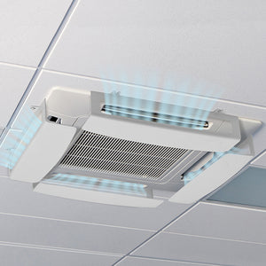 DEFLETTORE CLIMIK QUADRO- Bianco cm 50- DC- pezzi 1