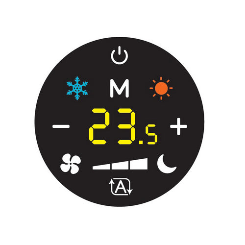 KIT COMANDO CFF TOUCH EASY- x mod. 10-20-30-40-50- SABIA- pezzi 1