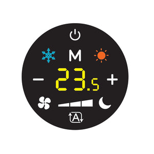 KIT COMANDO CFF TOUCH EASY- x mod. 10-20-30-40-50- SABIA- pezzi 1