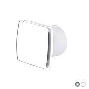 ASPIRATORE ELETTRICO ESTERNO A SUPPORTO VENTILAZIONE NATURALE- Silver Cromo D. 100 - 19 w- VECAM- pezzi 1