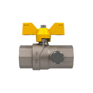 VALVOLA A SFERA GAS CON FARFALLA FUTURGAS FF- 1  DN 25- FIV- pezzi 1