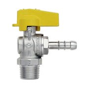 RUBINETTO A SFERA SQUADRA MASCHIO-PORTAGOMMA GPL UNI 7141- 1/2  DN 10- FIV- pezzi 1