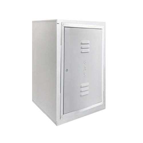 CASSETTA PER PROTEZIONE CONTATORE GAS ZINCATA- cm 50x40x30 (HxLxP) Smontata- FERRA- pezzi 1