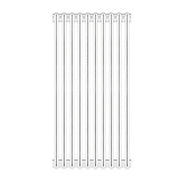 RADIATORE TUBOLARE IN ACCIAIO 2 COLONNE SCOMPONIBILE MOD. 2000- 10 Elementi- ERCOS- pezzi 1