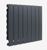 RADIATORE IN ALLUMINIO BLITZ SUPER B4   H600 5 Elementi Slate Grey FONDITAL