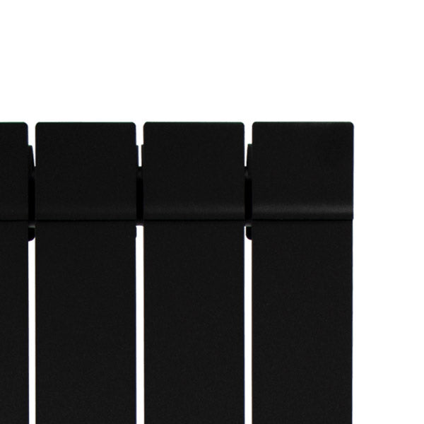 RADIATORE IN  ALLUMINIO GARDA S90 H 1800 5 Elementi Black coffee FONDITAL