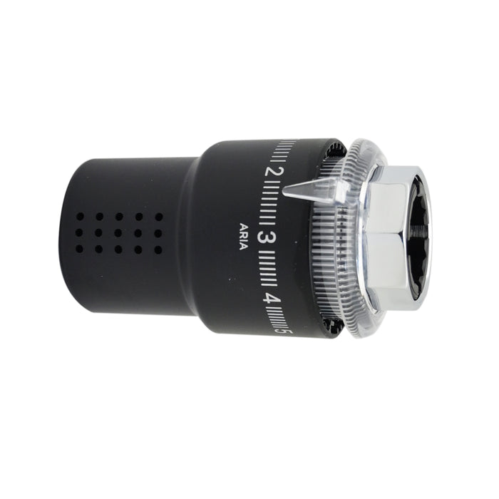 TESTA TERMOSTATICA ARIA C/SENSORE LIQUIDO- Nero M30 x 1,5- SR- pezzi 1