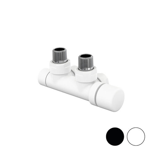 VALVOLA MONO-BITUBO TIPO P- Bianco Opaco- ZEHND- pezzi 1