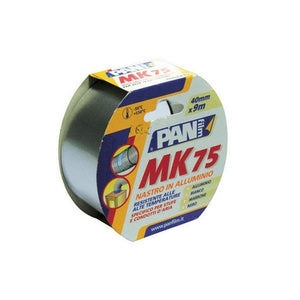 NASTRO IN ALLUMINIO PER ALTE TEMPERATURE MK 75- 40 mm x 9 mt- senza- pezzi 1