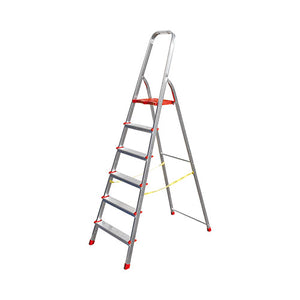 SCALA DOMESTICA IN ALLUMINIO GIZA EN 131- 3 gradini - H. al piano 0,66 m- GRYN- pezzi 1