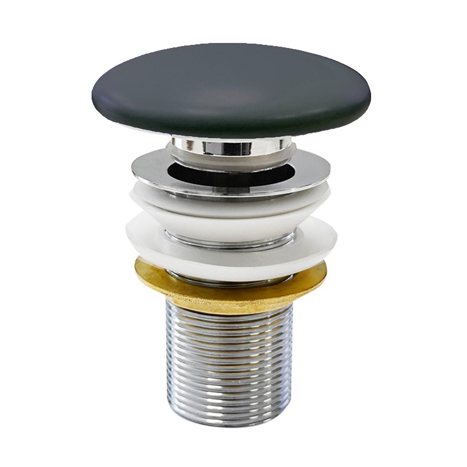 PILETTA CLICK-CLACK INFINITY SENZA TROPPOPIENO- Antracite opaco- NYMO- pezzi 1