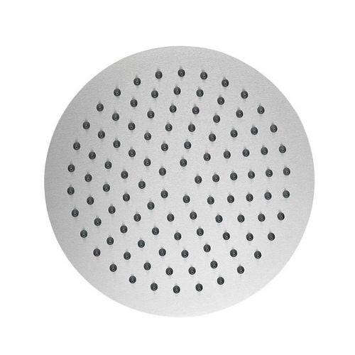 SOFFIONE DOCCIA TONDO ULTRA SLIM ACCIAIO INOX- Diam. 200 mm- DH- pezzi 1
