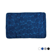 TAPPETO BAGNO IN MICROFIBRA SCHIUMA- Blu Scuro cm 40x60- SPIRE- pezzi 1