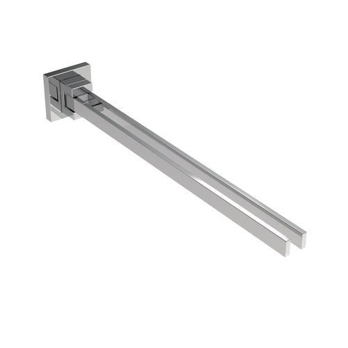 PORTA ASCIUGAMANI A SNODO MOD. TREND- Cromo cm 5 x h.5 x 33,8- METAF- pezzi 1