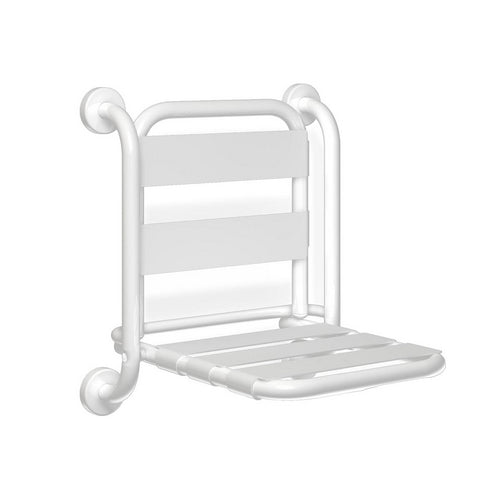 SEDILE RIBALTABILE CON SCHIENALE- Bianco- DH- pezzi 1