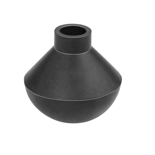 SFERA IN GOMMA NR NERA D. 63- D. Est. 63 mm  H.62 Pass. 17,5- G.M.P- pezzi 1