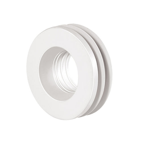 MORSETTO IN GOMMA NR BIANCA PER WC D. 60 MM- Diam. int. mm. 26- G.M.P- pezzi 1