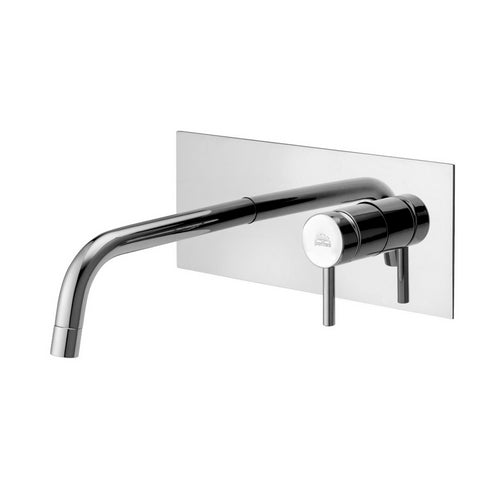 MISCELATORE INCASSO LAVABO CON BOCCA LINEA STICK- Cromo bocca L. 123 mm- PAFFO- pezzi 1