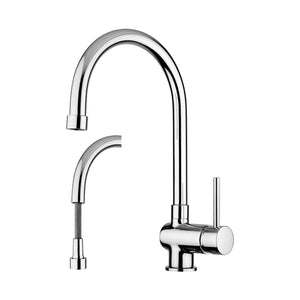 MISCELATORE LAVELLO CON DOCCIA ESTRAIBILE STICK- Cromo- PAFFO- pezzi 1