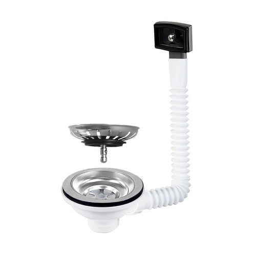 PILETTA LAVELLO CESTELLO ASPORTABILE CON TROPPO PIENO- 11/2 D.115 CTP Rettangolare- GHIDI- pezzi 1