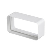 GIUNTO IN ABS PER TUBO DI AERAZIONE RETTANGOLARE- mm 220x90- FIRST- pezzi 1
