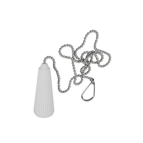 MANIGLIA BIANCA CON CATENELLA 70 CM- GOPLA- pezzi 1