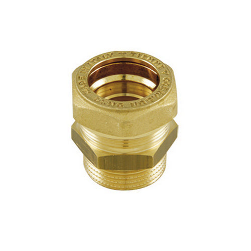 RACCORDO DIRITTO MASCHIO COBRASUN- DN 40 x 11/2M- TIEMM- pezzi 1