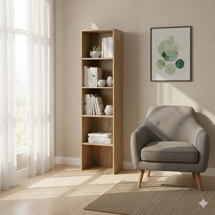 KIT LIBRERIA READY 40X29XH172 CM ROVERE  NORDIK- 1,0 pz