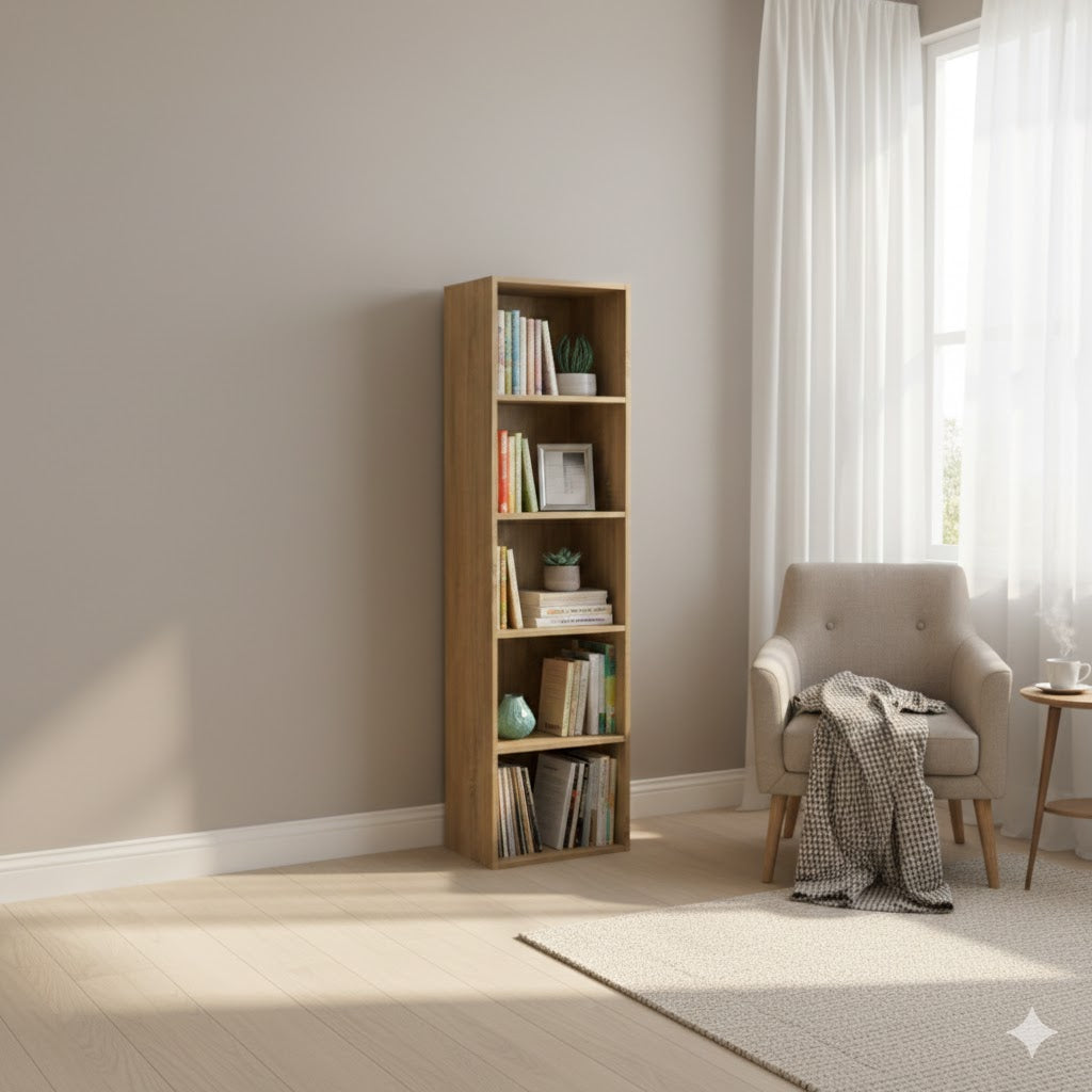 KIT LIBRERIA READY 40X29XH132 CM ROVERE SONOMA- 1,0 pz