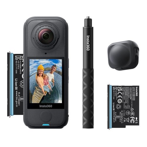 Action cam insta360 935481 x4 air starter bundle graphite black
