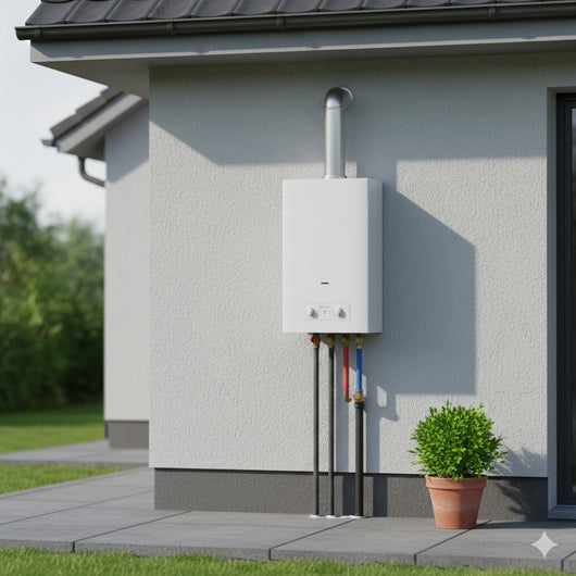 SCALDINO A GAS BRD LNX CAMERA APERTA 11 LT METANO 3632416 Chaffoteaux