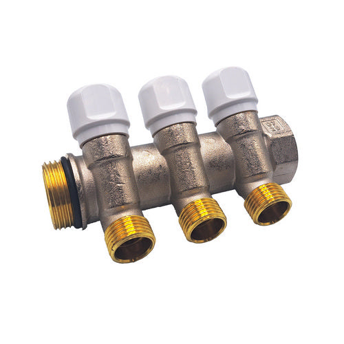 COLLETTORE FASATO CON VITONE- 1 x 1/2 4 Vie- TDMB- pezzi 1