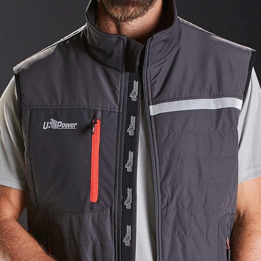 U-POWER GILET WALL GRIGIO TG. XL- 1,0 pz