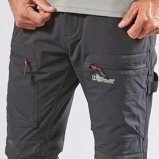 U-POWER PANTALONE ESTIVO HARMONY SLIM GRIGIO TG.XXL- 1,0 pz